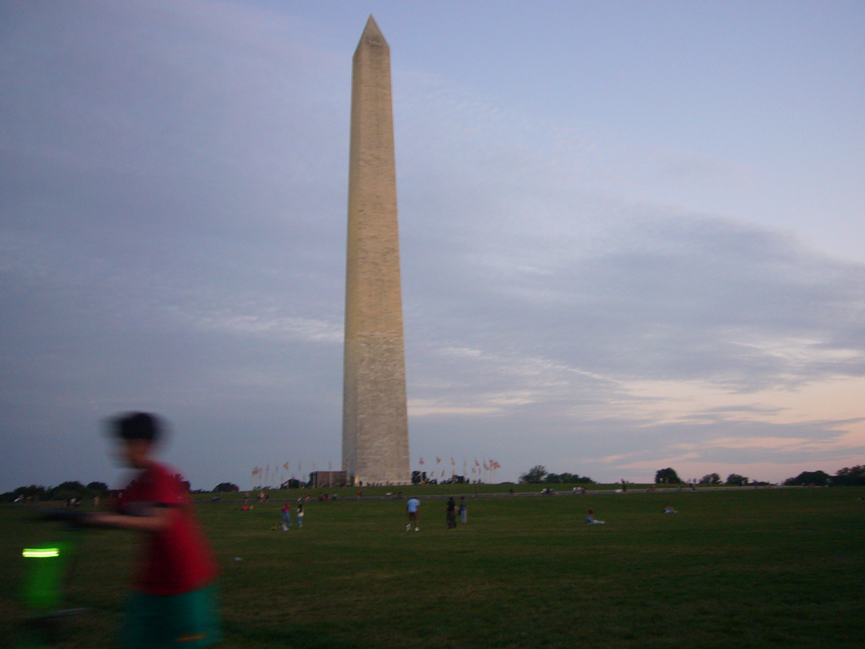 This Present Moment — R: Passing the Sculpture, Washington D.C.