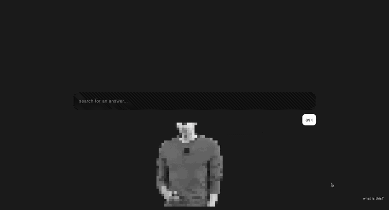 Ask Portal tech demo