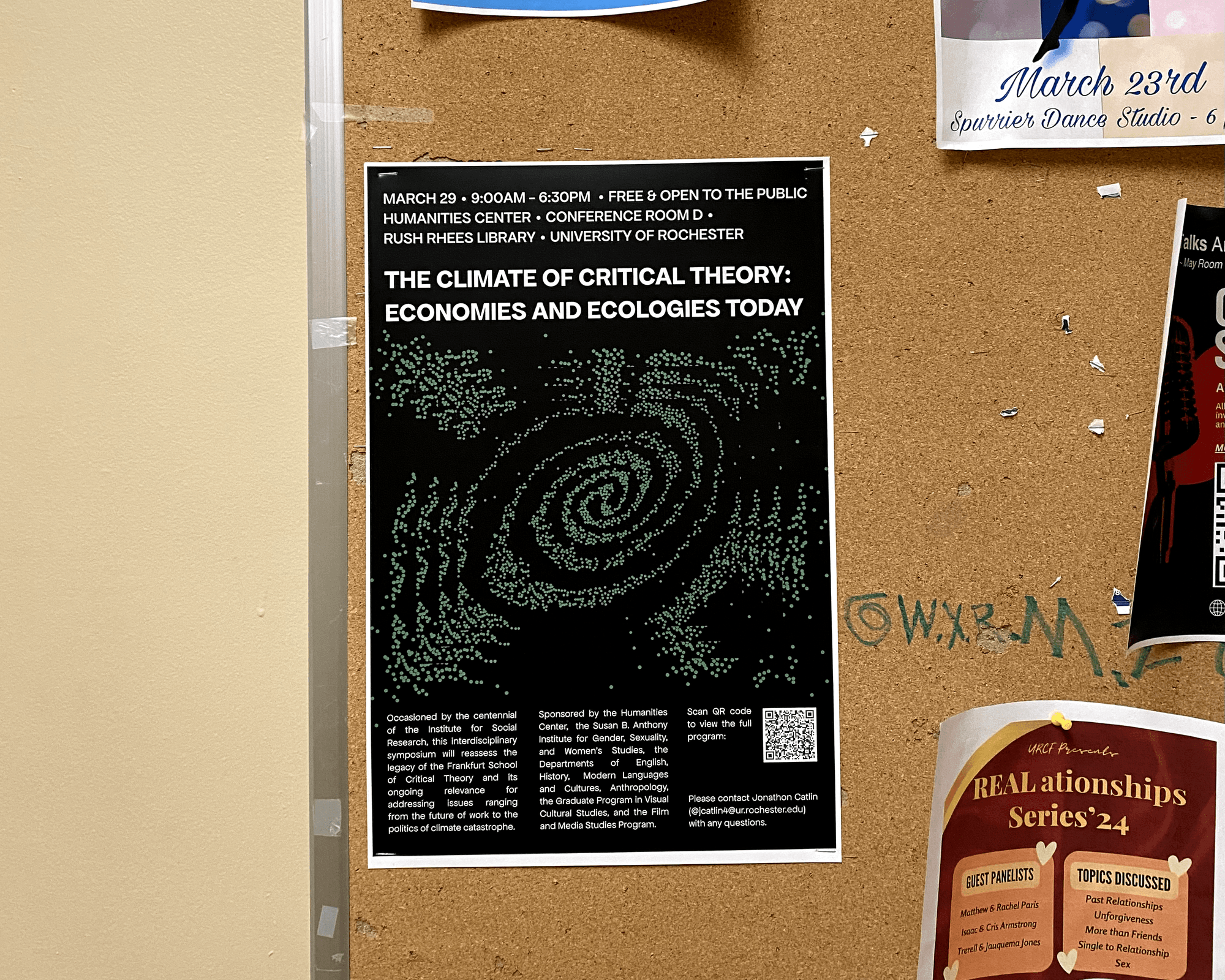 Poster on the wall