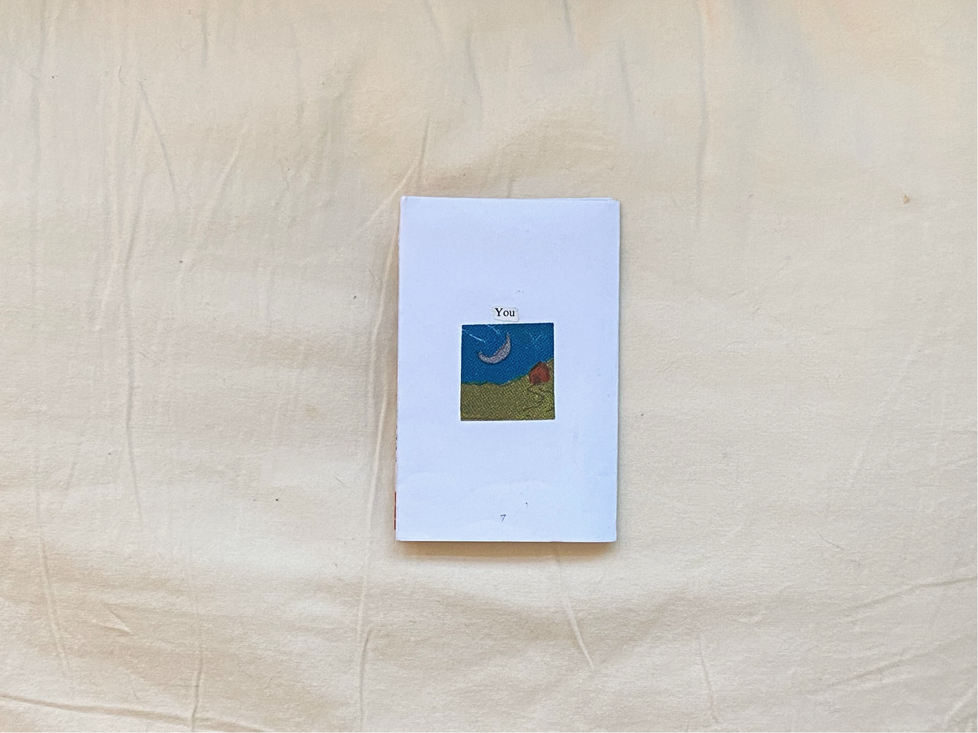 last page of the zine
