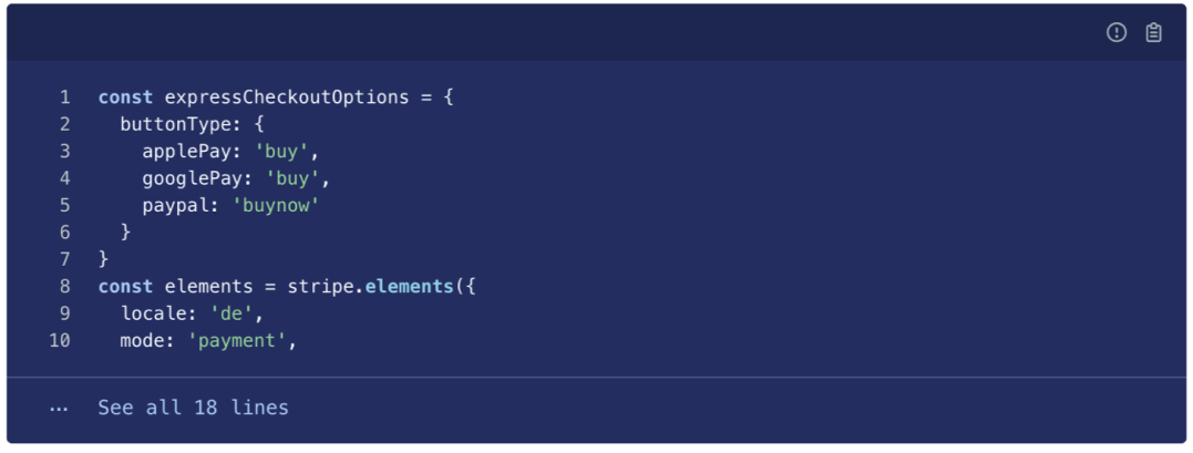 Competitive analysis: code sample patterns